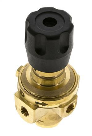 Pressure Regulator G1/4'' 490 l/min 0.5-8.0bar/7-116psi Brass