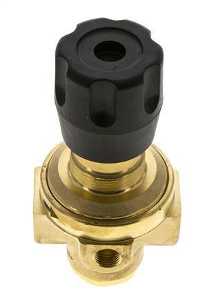 Pressure Regulator G1/4'' 490 l/min 0.5-8.0bar/7-116psi Brass