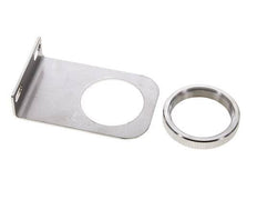Support pour Régulateur de Pression et Filtre-Régulateur 1/4 et 3/8'' en Acier Inoxydable avec Écrou