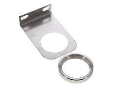 Support pour Régulateur de Pression et Filtre-Régulateur 1/4 et 3/8'' en Acier Inoxydable avec Écrou