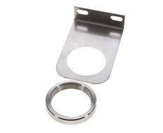 Support pour Régulateur de Pression et Filtre-Régulateur 1/4 et 3/8'' en Acier Inoxydable avec Écrou