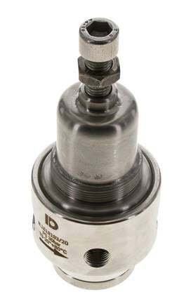 Pressure Regulator G1/4'' 700 l/min 0.1-1.5bar/1-22psi Stainless Steel