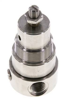 Régulateur de pression G1/4'' 350l/min 0.1-1.5bar/1-22psi Acier inoxydable Gaz Liquides
