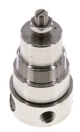 Régulateur de pression G1/4'' 350l/min 0.1-1.5bar/1-22psi Acier inoxydable Gaz Liquides