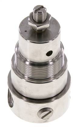 Régulateur de pression G1/4'' 350l/min 0.1-1.5bar/1-22psi Acier inoxydable Gaz Liquides