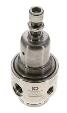 Pressure Regulator G3/8'' 700 l/min 0.2-3.0bar/3-44psi Stainless Steel Gases Liquids