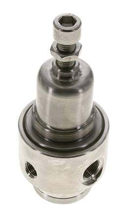 Pressure Regulator G3/8'' 700 l/min 0.2-3.0bar/3-44psi Stainless Steel Gases Liquids