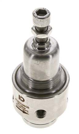 Pressure Regulator G3/8'' 700 l/min 0.5-8.0bar/7-116psi Stainless Steel Gases Liquids