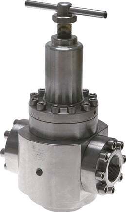 Régulateur de pression G1 1/2'' 15000l/min 1.0-15.0bar/14-218psi Acier inoxydable Gaz Liquides