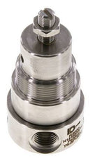 Régulateur de pression G1/4'' 350l/min 0.2-3.0bar/3-44psi Acier inoxydable Gaz Liquides