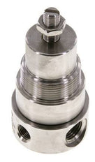 Régulateur de pression G1/4'' 350l/min 0.2-3.0bar/3-44psi Acier inoxydable Gaz Liquides