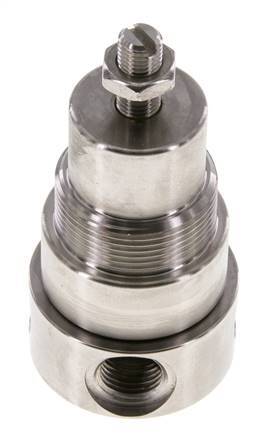 Régulateur de pression G1/4'' 350l/min 0.2-3.0bar/3-44psi Acier inoxydable Gaz Liquides
