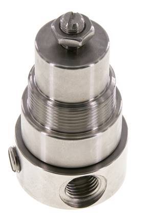 Régulateur de pression G1/4'' 350l/min 0.1-1.5bar/1-22psi en acier inoxydable