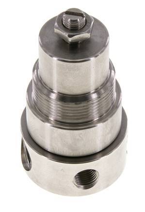 Régulateur de pression G1/4'' 350l/min 0.1-1.5bar/1-22psi en acier inoxydable