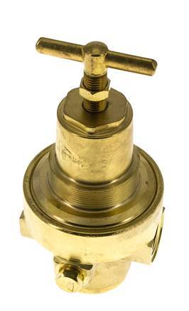 Régulateur de pression G1/2'' 1500l/min 1.0-15.0bar/14-218psi Laiton Gaz Liquides