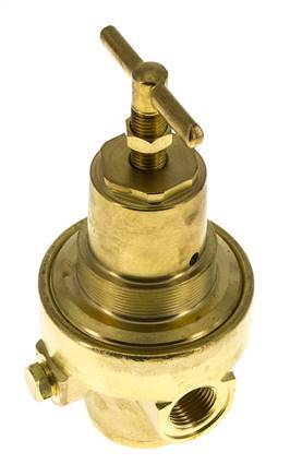 Régulateur de pression G1/2'' 1500l/min 1.0-15.0bar/14-218psi Laiton Gaz Liquides