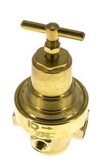 Régulateur de pression G1/2'' 1500l/min 1.0-15.0bar/14-218psi Laiton Gaz Liquides