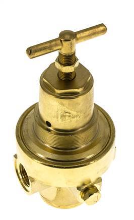 Régulateur de pression G1/2'' 1500l/min 1.0-15.0bar/14-218psi Laiton Gaz Liquides