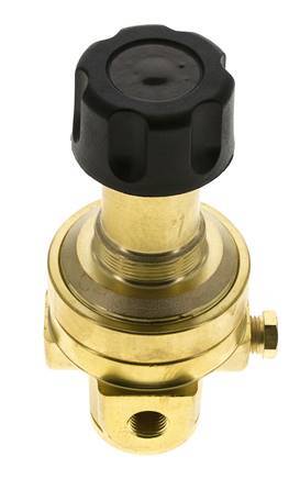 Pressure Regulator G1/4'' 490 l/min 3.0-50.0bar/44-725psi Brass