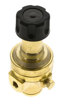 Pressure Regulator G1/4'' 490 l/min 3.0-50.0bar/44-725psi Brass