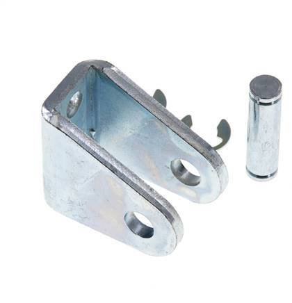 Bearing Block for 20 mm 25 mm ISO 6432 ISO 21287 Cylinder with Pin