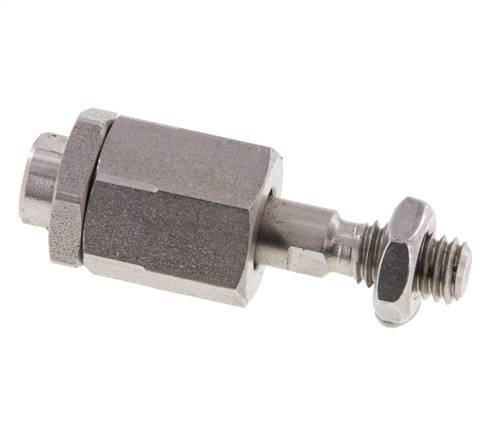 Joint flottant M6 pour vérin Acier inoxydable 304 (1.4301)