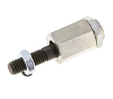 Floating Joint M8 for Cylinder Zinc plated steel