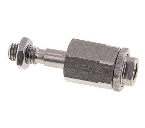 Floating Joint M8 for Cylinder Stainless steel 304 (1.4301)
