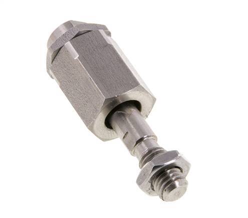 Floating Joint M8 for Cylinder Stainless steel 304 (1.4301)