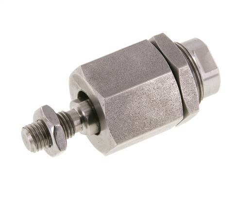 Floating Joint M10 x 1.25 for Cylinder Stainless steel 304 (1.4301)