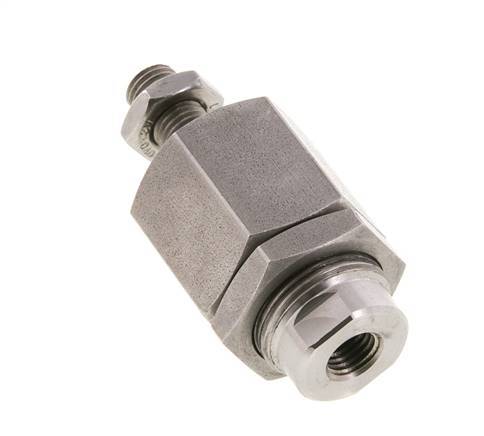 Joint flottant M10 x 1.25 pour vérin Acier inoxydable 304 (1.4301)