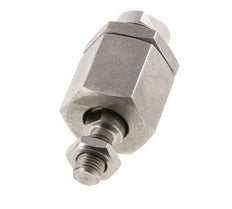 Joint flottant M10 x 1.25 pour vérin Acier inoxydable 304 (1.4301)