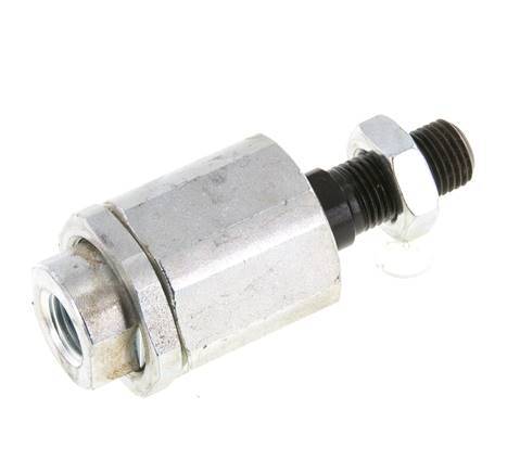 Joint flottant M12 x 1.25 pour vérin Acier zingué