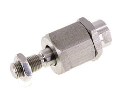 Joint flottant M12 x 1.25 pour vérin Acier inoxydable 304 (1.4301)