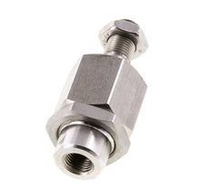 Joint flottant M12 x 1.25 pour vérin Acier inoxydable 304 (1.4301)