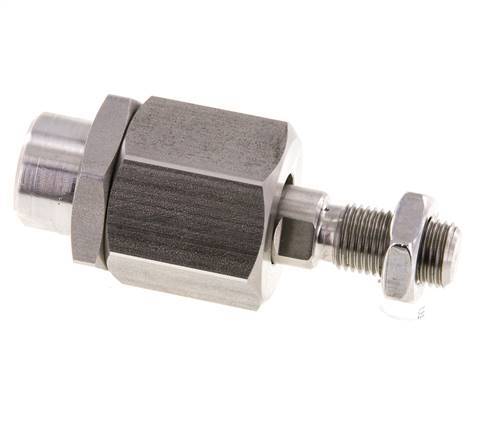 Joint flottant M12 x 1.25 pour vérin Acier inoxydable 304 (1.4301)