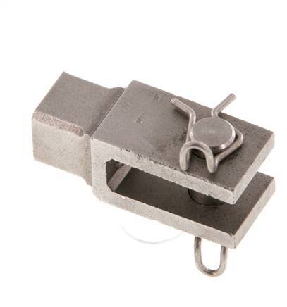 Axe de la chape de la tige M6 Acier inoxydable 1.4571