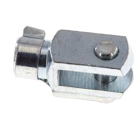 Clevis Rod-end Pin M8 Zinc plated steel