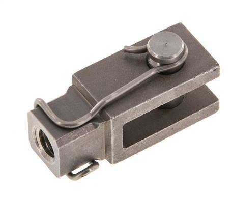 Chape d'extrémité de tige M8 Acier inoxydable 1.4571