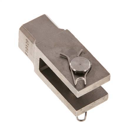 Axe de chape de tige M10 x 1,25 Acier inoxydable 1.4571