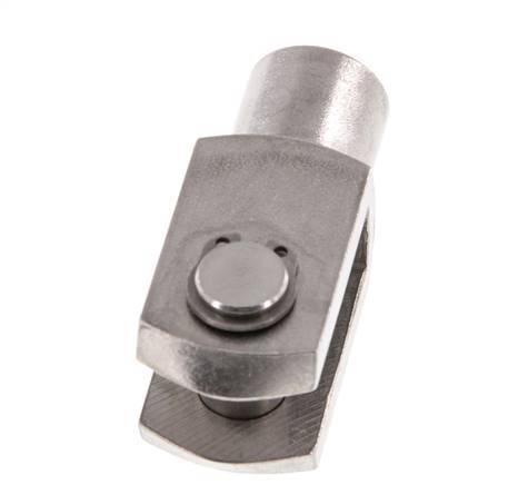 Axe de chape M12 x 1,25 Acier inoxydable 1.4571