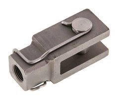 Axe de chape de tige M16 x 1,5 Acier inoxydable 1.4571