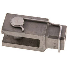 Axe de chape de tige M16 x 1,5 Acier inoxydable 1.4571