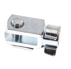 Chape Axe de l'extrémité de la tige M4 Acier zingué