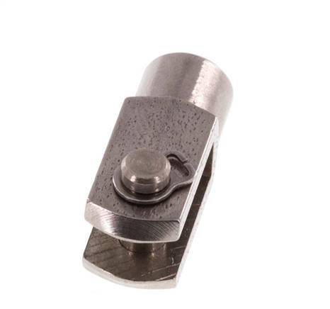Chape Axe d'extrémité de tige M4 Acier inoxydable 303 (1.4305)