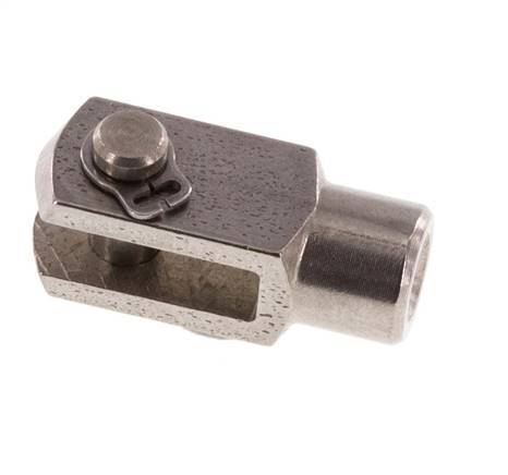 Chape Axe d'extrémité de tige M4 Acier inoxydable 303 (1.4305)