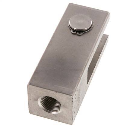 Axe de chape M20 x 1,5 Acier inoxydable 1.4571