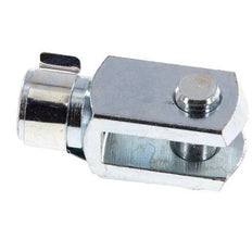 Chape Axe de l'extrémité de la tige M12 Acier zingué