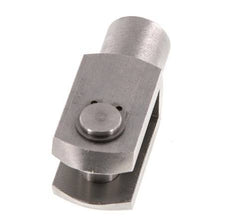 Chape Axe de l'extrémité de la tige M12 Acier inoxydable 303 (1.4305)