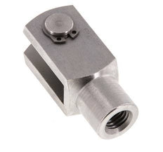 Chape Axe de l'extrémité de la tige M12 Acier inoxydable 303 (1.4305)